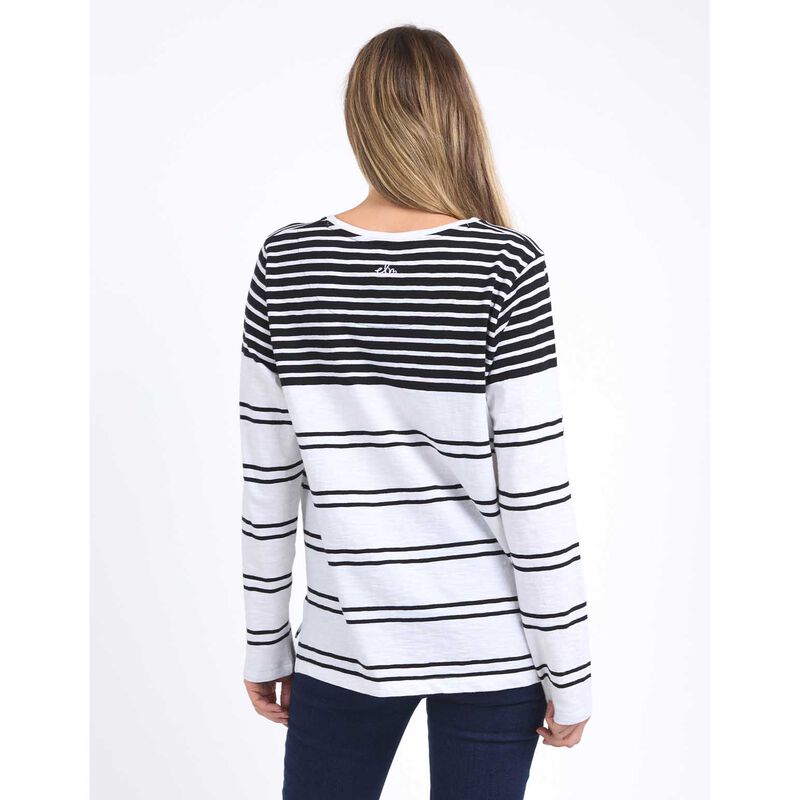 ELM Lexa Stripe LS Tee image number 1